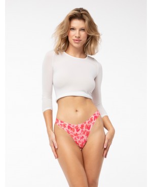 Stringi damskie Julimex Love Vibes Simple S–XL – bezszwowe, niskie, pudełko prezentowe