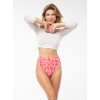 Stringi damskie maxi Julimex Love Vibes Simple – niewidoczne pod ubraniem, idealne na prezent