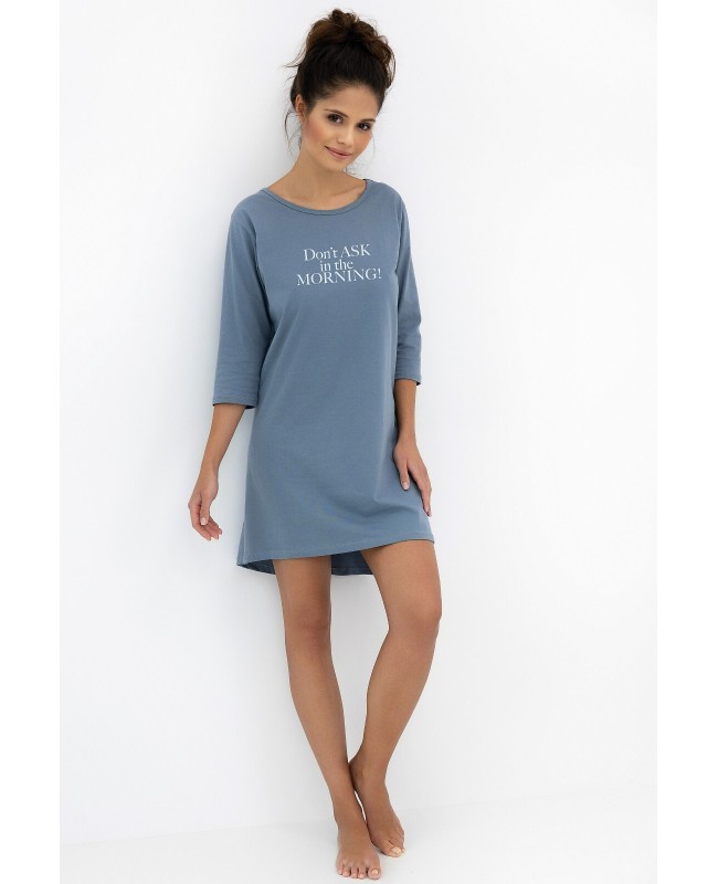 Damska koszula nocna Sensis Morning bawełna naturalna wygodna klasyczna