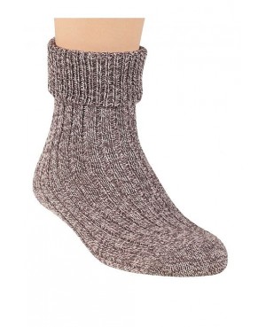Skarpety damskie ciepłe do spania wełna akryl miękkie bez ucisku Steven 067