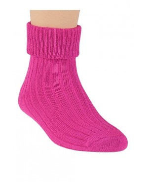 Skarpety damskie ciepłe do spania wełna akryl miękkie bez ucisku Steven 067