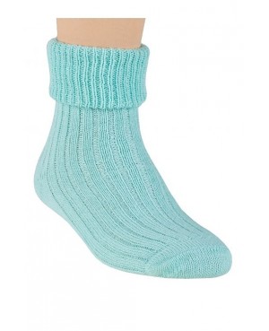 Skarpety damskie ciepłe do spania wełna akryl miękkie bez ucisku Steven 067
