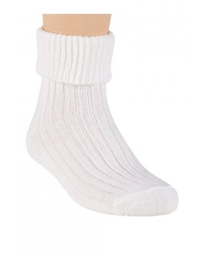 Skarpety damskie ciepłe do spania wełna akryl miękkie bez ucisku Steven 067