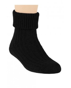 Skarpety damskie ciepłe do spania wełna akryl miękkie bez ucisku Steven 067