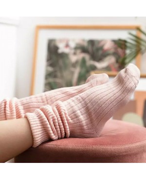 Skarpety damskie ciepłe do spania wełna akryl miękkie bez ucisku Steven 067