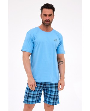 Piżama męska Cornette Ready 2 326/311 bawełna krótki rękaw spodenki