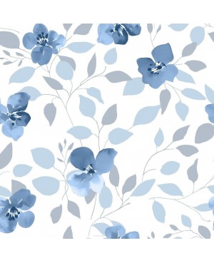 Piżama damska bawełniana Luna 388 rozpinana 3/4 kwiatowy wzór wygodna z kieszeniami