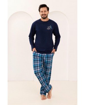 Piżama męska Regina 507 dł/r klasyczna...