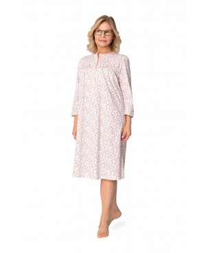 Koszula nocna damska Bogna 204 z rękawem 3/4 –...