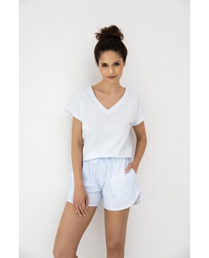 Piżama damska bawełniana krótki rękaw krótkie...