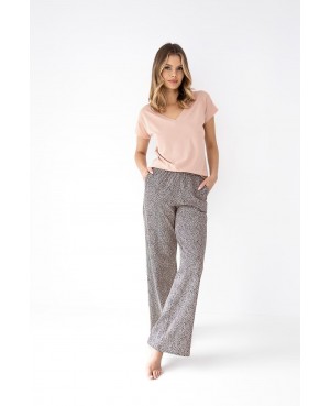 Piżama damska bambusowa krótki rękaw spodnie...