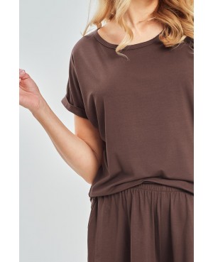 Piżama damska wiskozowa krótki rękaw krótkie spodenki Taro Paloma 3527