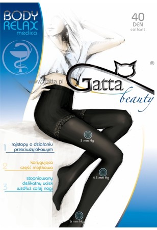 Rajstopy Gatta Body Relax Medica 40 den 2-4