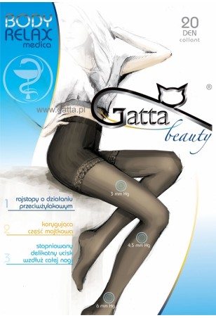 Rajstopy Gatta Body Relax Medica 20 den 2-4