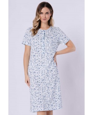 Koszula nocna damska Leveza Felicja 1733 bawełna 100% krótki rękaw