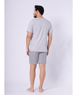 Piżama męska Kajetan 1749 bawełna 100% krótki rękaw spodenki