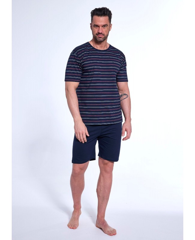 Piżama męska Cornette Various 338/51 bawełna krótki rękaw szorty