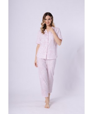 Piżama damska rozpinana Leveza Dominika 1712...