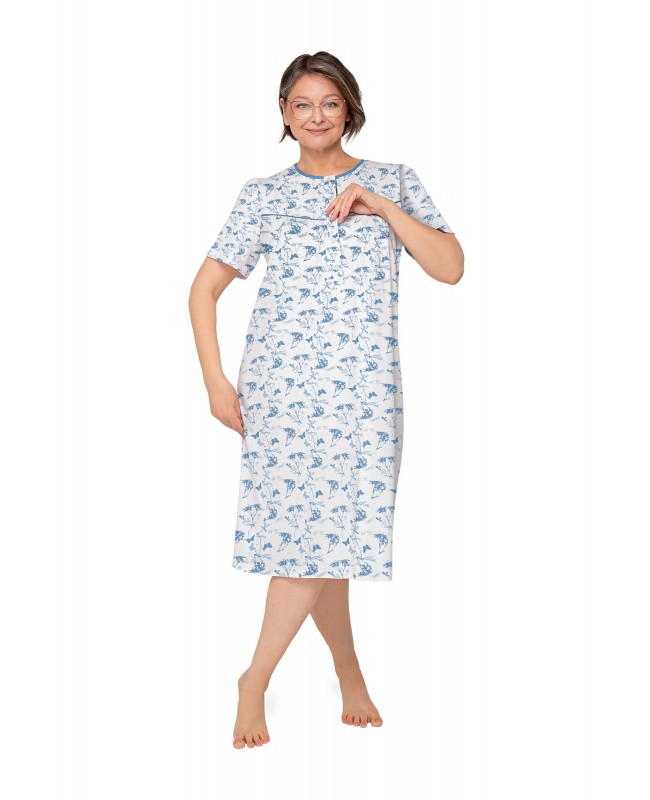 Koszula nocna damska Bogna 203 – idealna dla seniorki, mamy lub babci