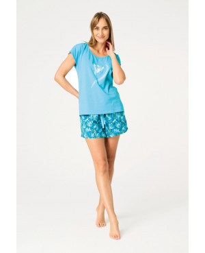 Piżama damska Key LNS 832 A26 krótki rękaw...