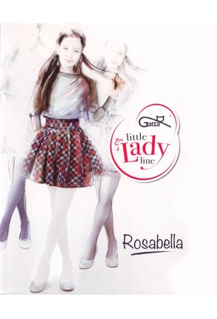 Gładkie rajstopy dziecięce Gatta Rosabella 60 den