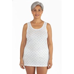 Halka damska Gucio bawełniana krótka szerokie ramiączka duże rozmiary 3XL-4XL