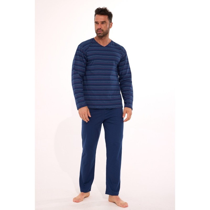 Piżama męska Cornette Various 139/47 długi rękaw długie spodnie