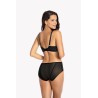 Biustonosz semi soft Gaia Sonia BS 1058 prążkowany półusztywniany z bawełną