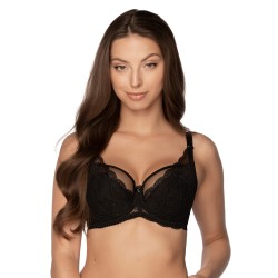 Biustonosz semi soft Gaia BS 931 Veronika 2 koronkowy z fiszbinami SS10