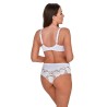 Biustonosz miękki z fiszbinami Gaia Nike BS 1135 koronkowy soft S9