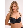 Biustonosz full cup Gaia Kate BS 281 BE3 z bawełną gładki z boczną fiszbiną