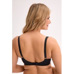 Biustonosz full cup Gaia Kate BS 281 BE3 z bawełną gładki z boczną fiszbiną