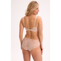 Biustonosz półusztywniany Gaia Isla BS 1228 koronkowy semi soft z fiszbinami