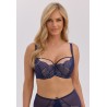 Biustonosz półusztywniany Gaia Brigitta BS 1365 granatowy semi soft