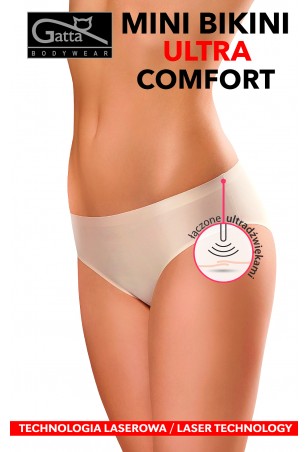 Figi damskie z bardzo delikatnej mikrofibry Gatta 41590 Mini Bikini Ultra Comfort