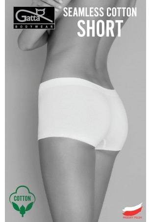 Bezszwowe szorty damskie Gatta Seamless Cotton Short 1636S