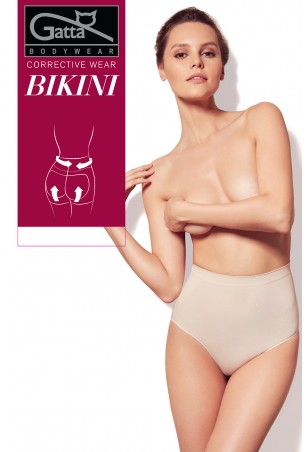 Komfortowe, wysokie figi Gatta Corrective Bikini Wear 1463S