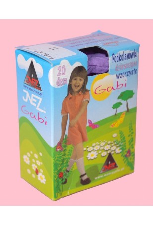 Podkolanówki dziewczęce Inez Gabi 20 den