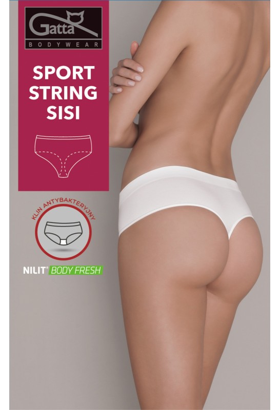 Komfortowe stringi o obniżonej linii bioder Gatta Sport Sisi