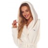 Szlafrok damski z kapturem L&L 2204 Brandi S-XL