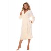Szlafrok damski długi L&L 2413 Camelia roz M-2XL