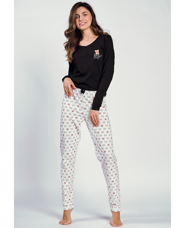 Piżama damska wykonana z bawełny Taro Polly 3231 dł/r S-XL Z25