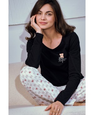 Piżama damska wykonana z bawełny Taro Polly 3231 dł/r S-XL Z25