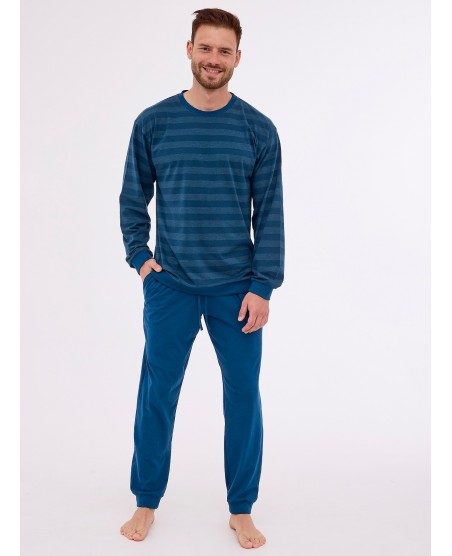 Piżama męska bawełniana Cornette 117/278 Loose 13 dł/r S-2XL męska