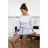 Piżama damska Sensis Angela – bawełna, 3/4, falbanka, S-XL