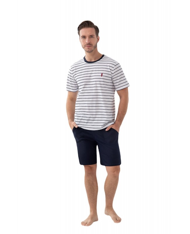 Piżama męska Luna 808 kr/r M-2XL – styl i wygoda na co dzień
