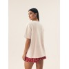Piżama damska Henderson Ladies 42655 Necesito – bawełniana, krótki rękaw, krótkie spodenki