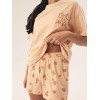 Piżama damska Henderson Ladies 42684 Naranja – bawełniana, krótki rękaw, owocowy print