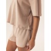 Piżama damska Henderson Ladies 42780 Nilsa kr/r – bawełna waflowa, krótkie spodenki, S–XL