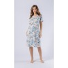 Koszula nocna damska M-Max Leveza 1587 Irma kr/r M-2XL – kobieca elegancja i komfort